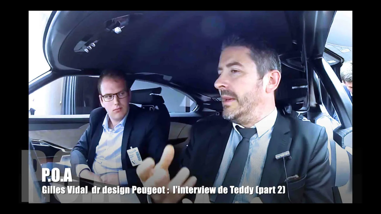Quand Teddy rencontre Gilles Vidal, patron du design Peugeot (épisode 3)