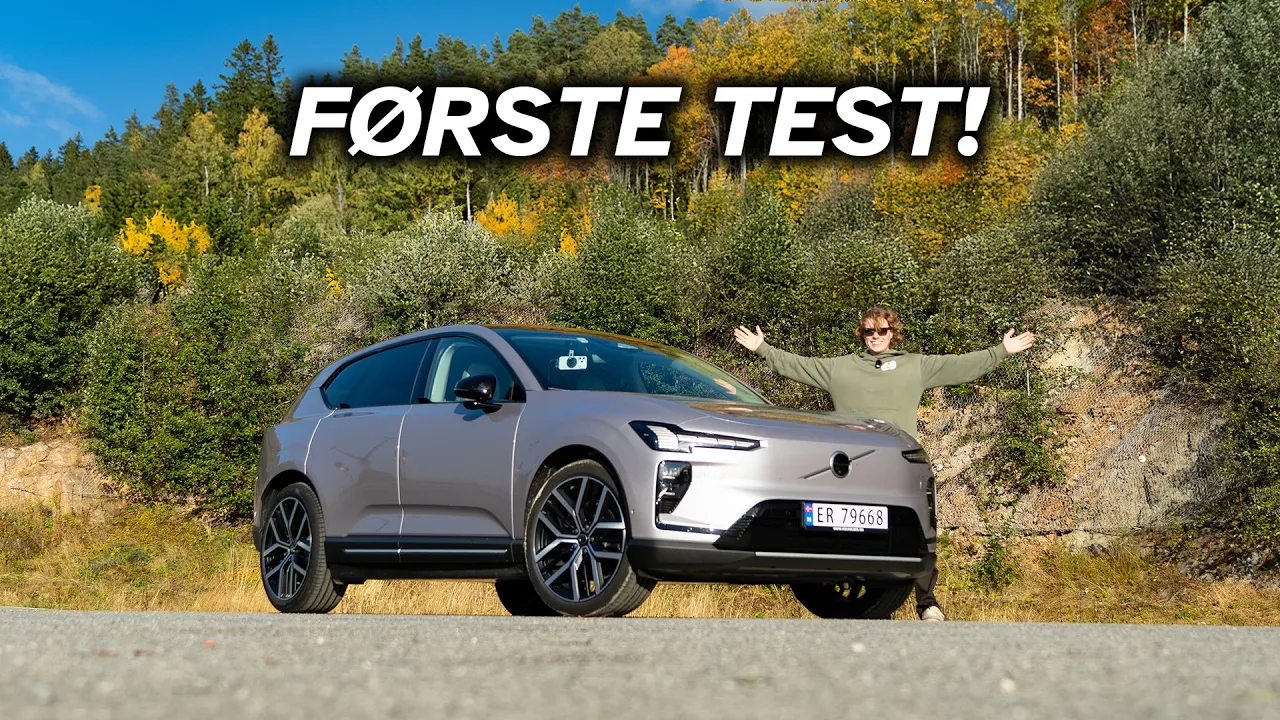 Volvo EX60 førsteinntrykk og hyttetur - Volvo sin viktigste bil
