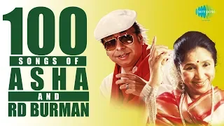 Top 100 Songs of Asha B & R.D.Burman | Chura Liya Hai Tumne | Piya Tu Ab To Aaja | Do Lafzon Ki Hai