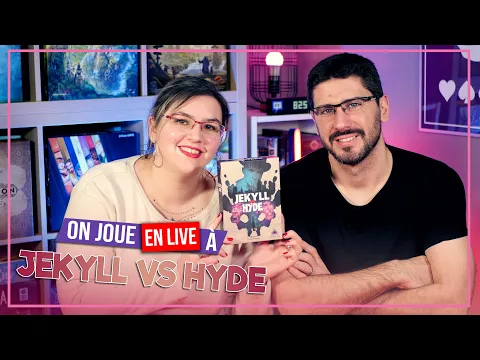 [Règles & Partie] JEKYLL VS HYDE chez Mandoo Games | 2 Joueurs | VOD Live