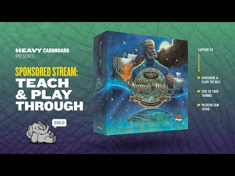 Nemo's War - Ultimate Edition - Solo Teaching & Play-through by Heavy Cardboard