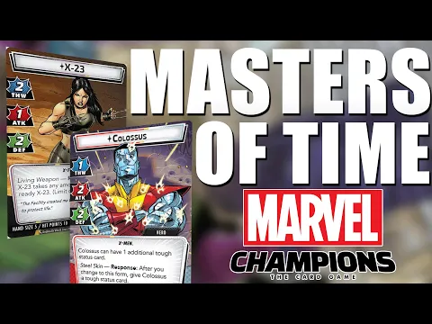 Marvel Champions 2 Handed Gameplay: X-23 and Colossus vs Expert Kang