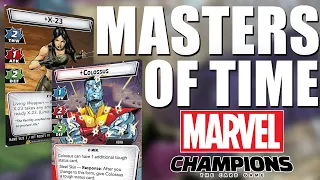 Marvel Champions 2 Handed Gameplay: X-23 and Colossus vs Expert Kang