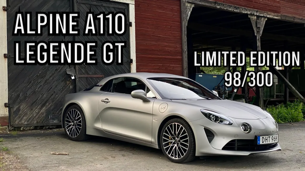 Provkörning: Alpine A110 Légende GT – bättre än Porsche 718? (ENG SUB)
