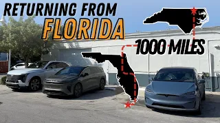 Time To Head Back: 1,000-Mile Road Trip From FL To NC In 5 EVs After The Eastern Edge