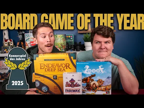 Board Game of the Year | Kennerspiel des Jahres 2025 | Who Should and Who WILL Win?