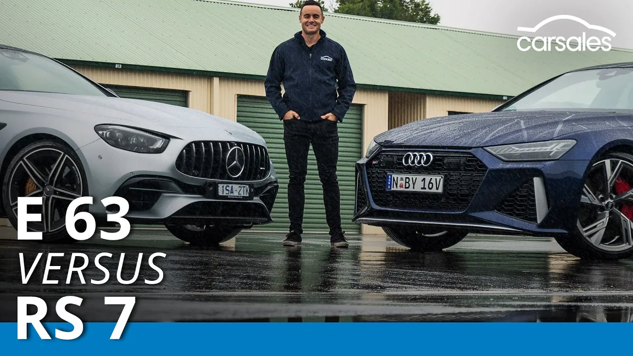 Audi RS 7 v Mercedes-AMG E 63 S 2021 Comparison Test @carsales.com.au