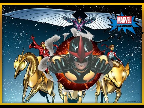 Big Boom Nova: Marvel Champions Age Of Apocalype Campaign Gauntlet Nova vs Four Horsemen
