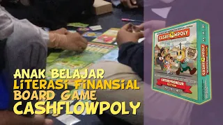 Bermain Board Game Literasi Finansial Cashflowpoly Bersama Klasikzone.id