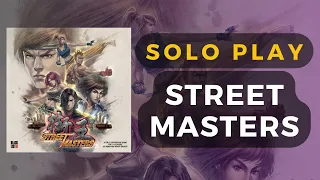 Street Masters Board Game Gameplay - Gabriel vs The Brotherhood - Gone Ballistic Stage | DaniCha