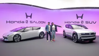 Fresh Start For Honda EVs! 0 Series SUV & Sedan Full Tour