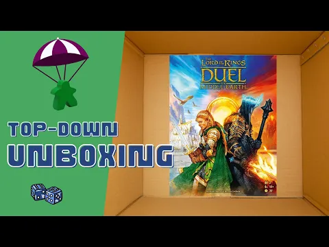 The Lord of the Rings: Duel for Middle-earth Unboxing // 7 Wonders Duel