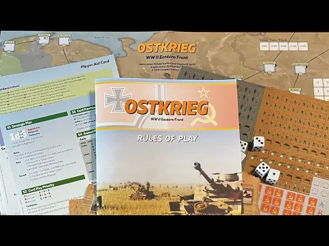 Ostkrieg (Compass Games) - Unbox & My First Look