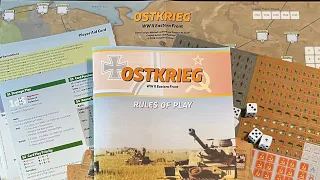 Ostkrieg (Compass Games) - Unbox & My First Look