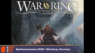 War of the Ring: Kings of Middle-earth — game preview at Spielwarenmesse 2020
