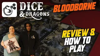 Dice and Dragons - Bloodborne The Board Game Review and How to Play