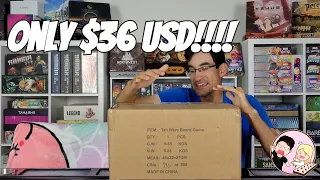 Unboxing Tah Wars Dice Tower Battle Game | Board To Death