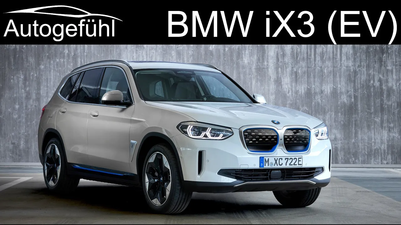 BMW iX3 reveal - the BMW X3 goes EV!  Autogefühl