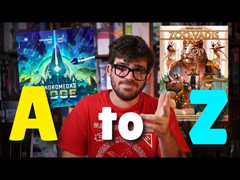 The Ultimate Board Game Alphabet
