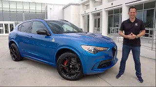 Is the 2022 Alfa Romeo Stelvio Quadrifoglio a better SUV than a BMW X3 M?