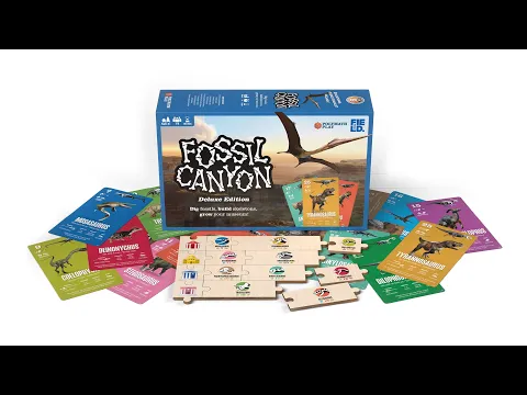 Fossil Canyon: Dinosaurs of North America Card Game