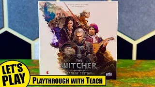 the WITCHER PATH OF DESTINY | Solo Playthrough with Teach
