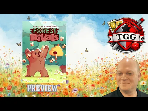 Forest Rivals Board Game Preview & Review | A Competitive Woodland Strategy Game