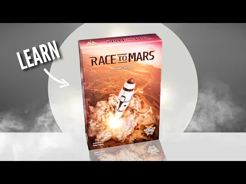 Race to Mars Solo Playthrough & Tutorial (New solo mode)