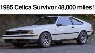 1985 Toyota Celica Survivor. Only 48,000 miles!