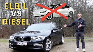 Ny ELBIL eller BRUGT luksus tysker på diesel?