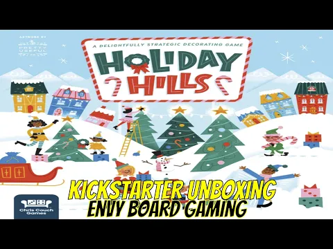 Holiday Hills Kickstarter Unboxing