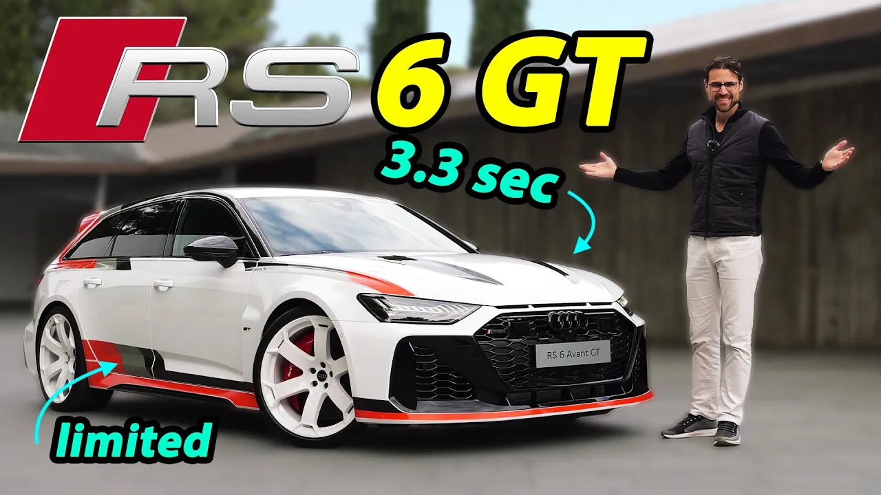 Audi RS6 GT REVEAL - the quickest but last ever powerhouse estate of its kind?