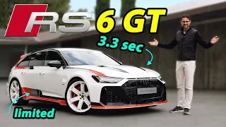 Audi RS6 GT REVEAL - the quickest but last ever powerhouse estate of its kind?
