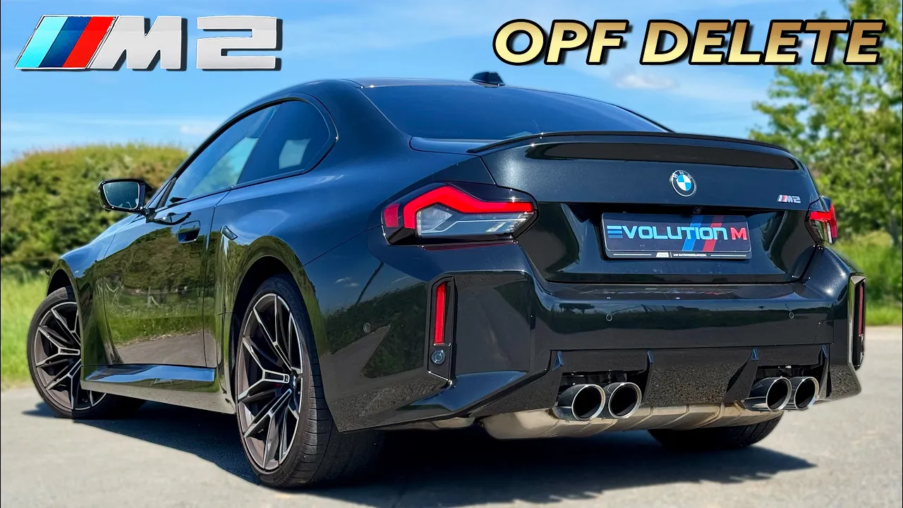 BMW M2 G87 🕹️ // SINGLE MIDPIPE & VMAX DELETE // REVIEW on Autobahn