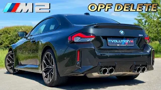 BMW M2 G87 🕹️ // SINGLE MIDPIPE & VMAX DELETE // REVIEW on Autobahn