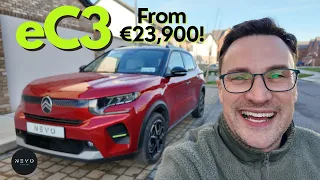 SUV Looks, Hatchback Price: Meet the Citroën ë C3 from €23,900