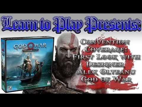 First Look at CMON's New God of War Card Game