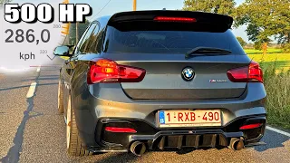 BMW M140i 500HP // 0-100 100-200 AUTOBAHN POV & SOUND