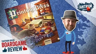 Printing Press Board Game Review