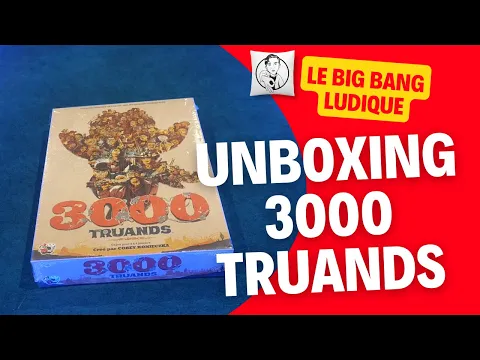 Unboxing #jds 3000 Truands de Corey Konieczka - #jdp #j2s #jeuxdesociete #jeuxdeplateau #unboxing