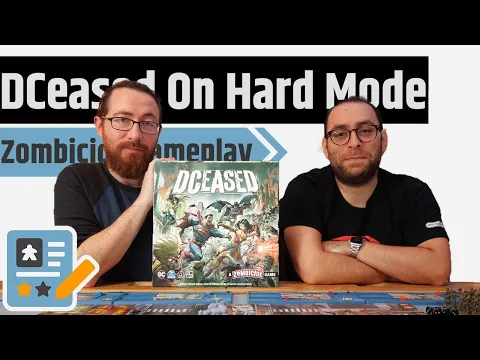 DCeased - A Zombicide Game Gameplay - Now On Hard Mode
