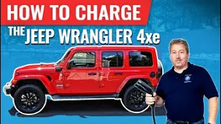 How to Charge The Jeep Wrangler 4xe