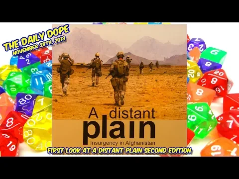 A Distant Plain Second Edition - Unboxing and First Look on The Daily Dope #205