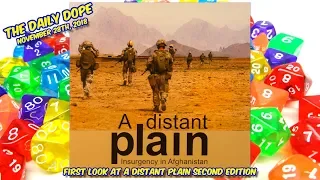 A Distant Plain Second Edition - Unboxing and First Look on The Daily Dope #205