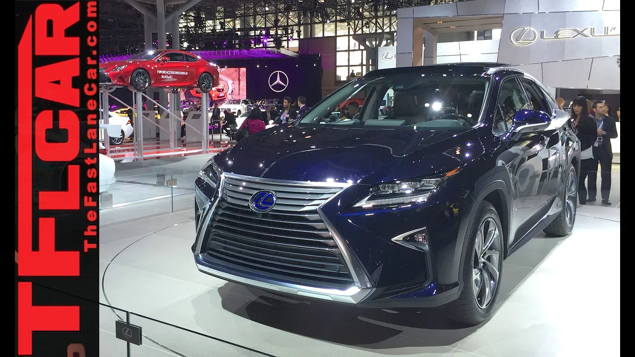 2016 Lexus RX: 2015 New York Auto Show One Take