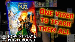 How to Play The Lord of the Rings: Duel for Middle-earth (Full Playthrough)