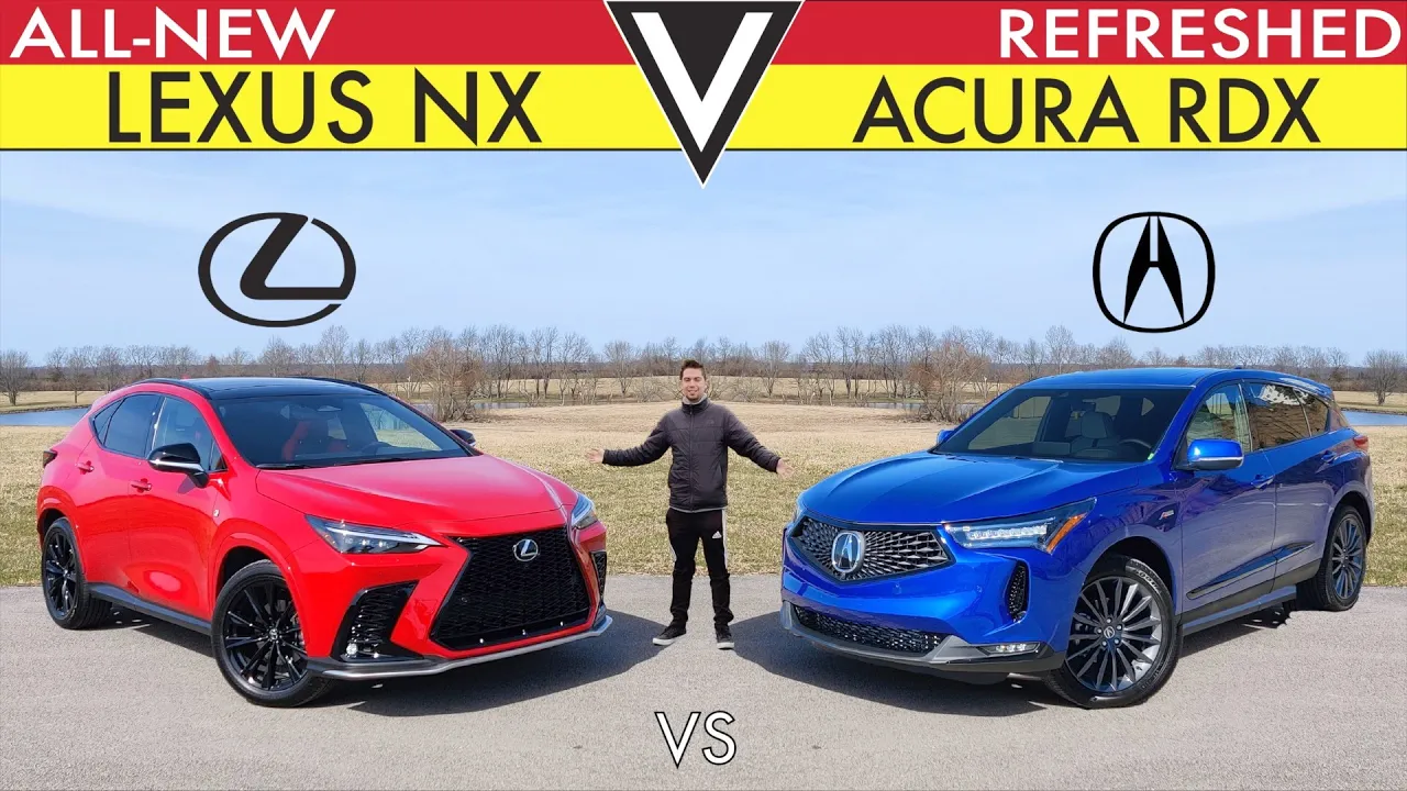 LUXURY SHOWDOWN! - 2022 Lexus NX 350 vs. 2022 Acura RDX: Comparison
