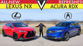 LUXURY SHOWDOWN! - 2022 Lexus NX 350 vs. 2022 Acura RDX: Comparison
