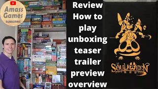Soulaween how to play review unboxing teaser trailer preview overview AmassGames abstract strategy