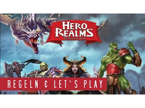 Brettspiel Heroes - Hero Realms - Regeln und Let's Play